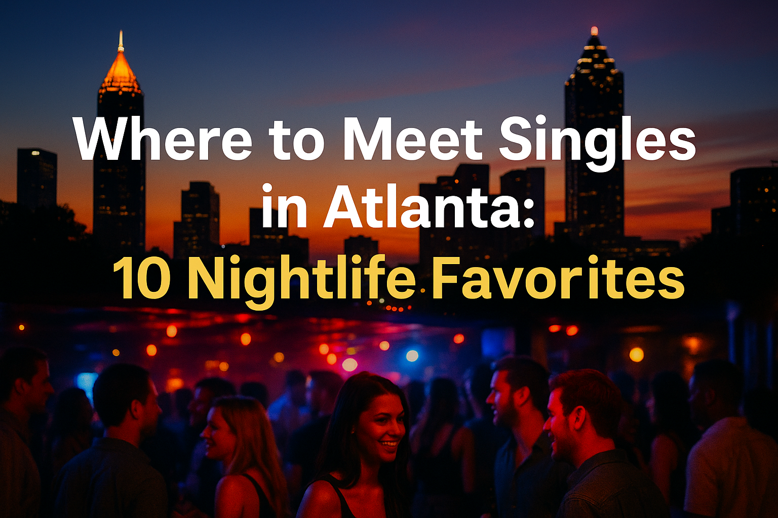 Where to Meet Singles in Atlanta: Top 10 Nightlife Spots