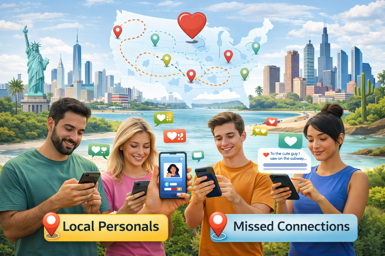 Local Personals &amp; Missed Connections in the United States
