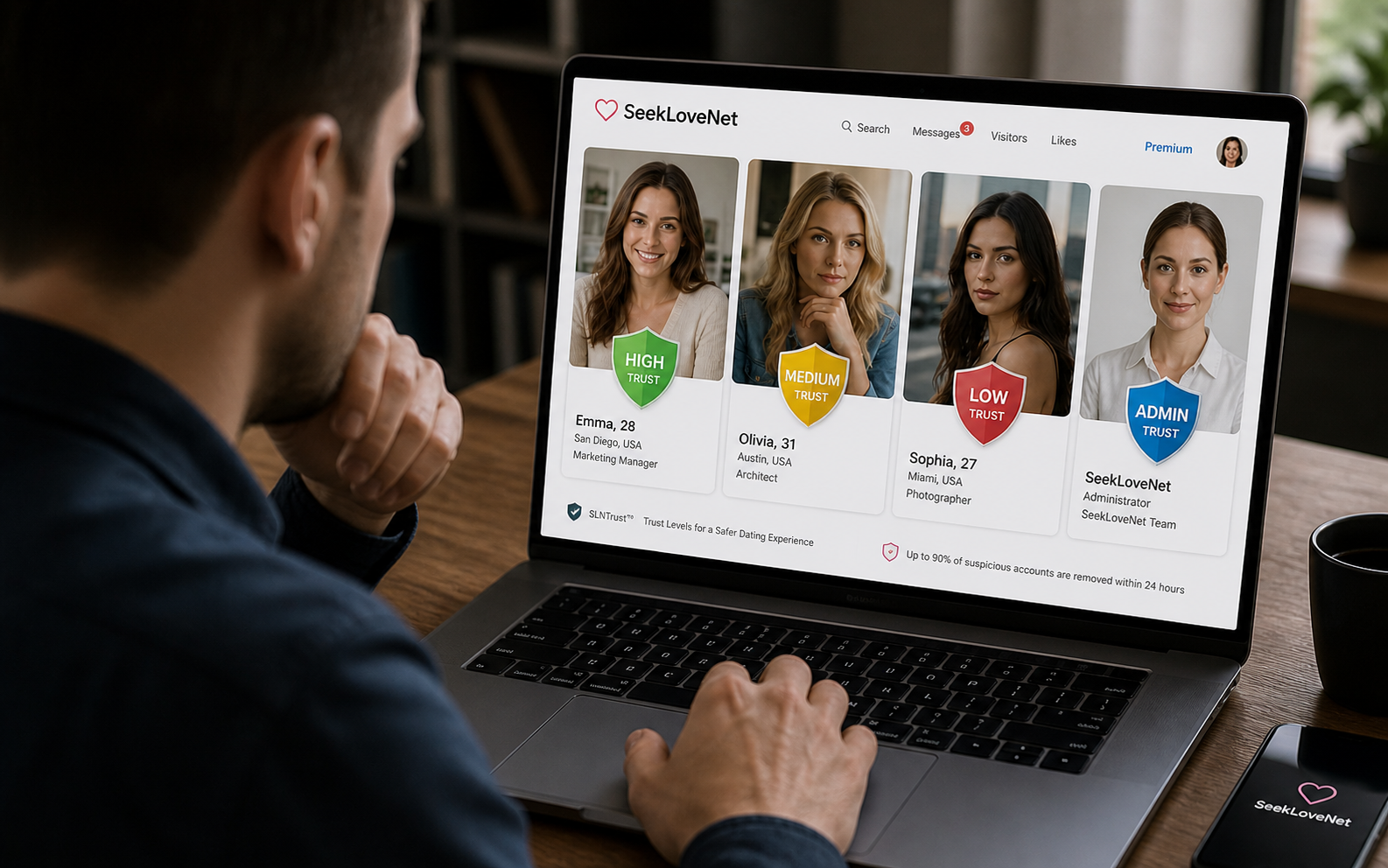 SLNTrust by Singles Events: Trust Levels for Dating
